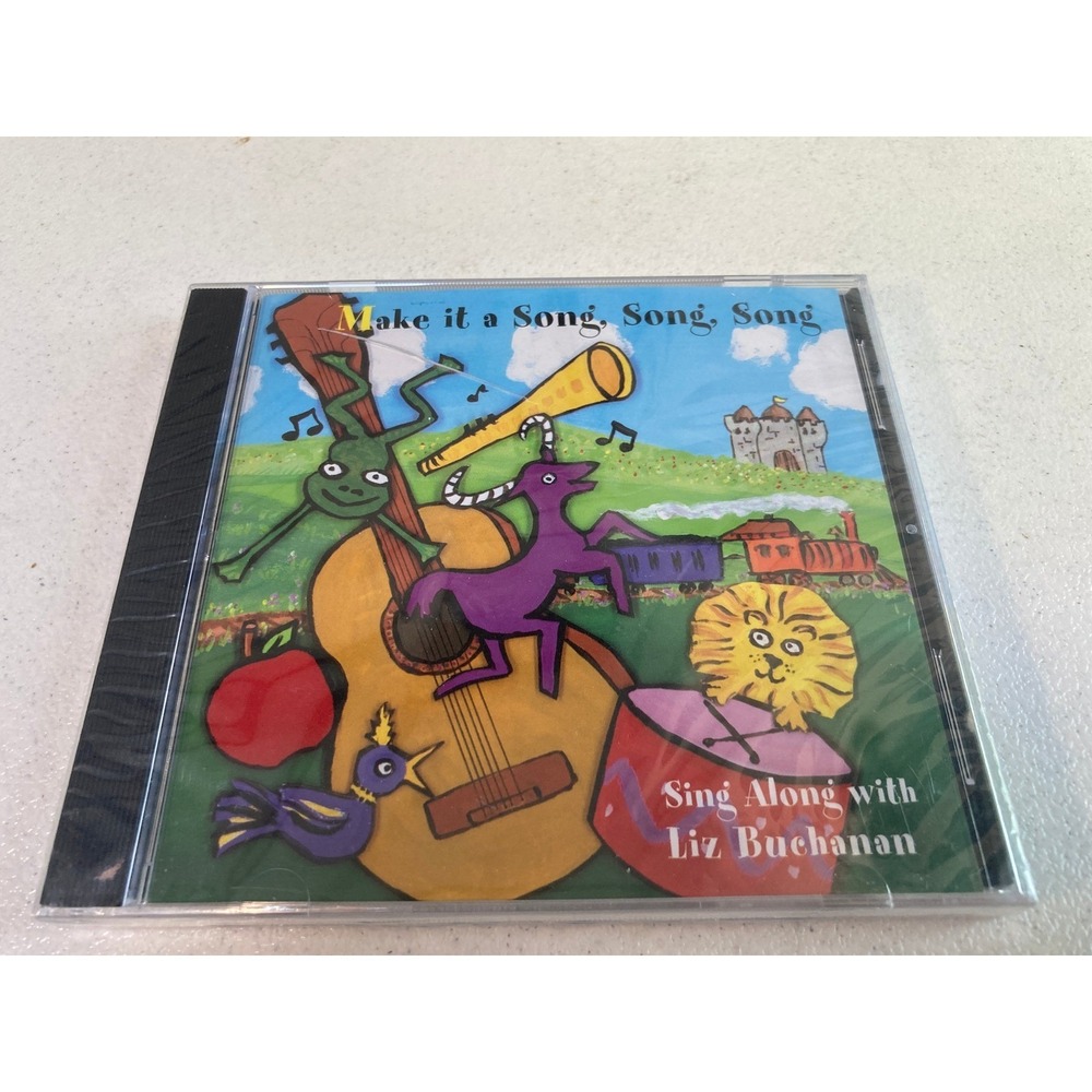 Make it a Song Song Song Sing Along with Liz Buchanan CD 2001 Antelope Dance NEW